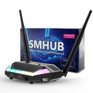 lot 2185 image: SMHUB Zigbee Smart Home Integrated Device Controller Coordinator Matter Bridge Triple in One with PoE,Universal Gateway for Home AssistantZigbee2MQTTZHA (SMHUB)
