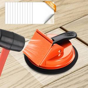 lot 2198 image: REXBETI Floor Gap Fixer Tool, Plank Gap Repair Kit, Heavy Duty Suction Cup