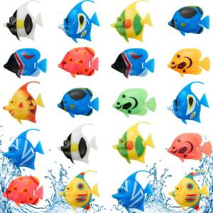 lot 2977 image: Weewooday Artificial Plastic Fish Set 20 Pieces