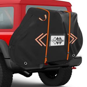 lot 5242 image: Bike Cover for Hitch Rack, 600D Waterproof