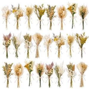 lot 6297 image: LawnIdyll Dried Flowers Bouquet 12-Pack 5.3-5.8in