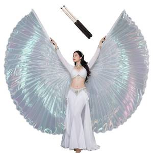 lot 6299 image: Tefrica Womens Belly Dance Wings with Sticks Adult