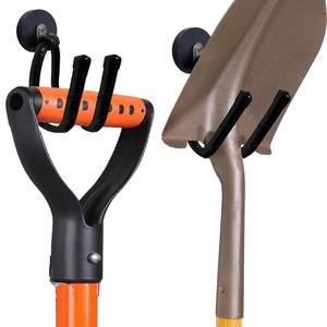 lot 6327 image: Pmsanzay 2-Pack Magnetic Tool Storage Hooks with Black Coated U-Shaped Arms