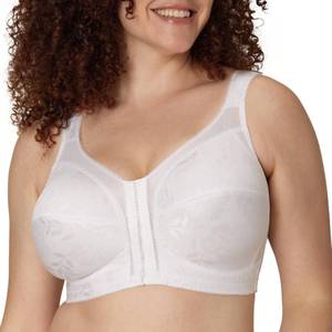 lot 6339 image: Playtex womens 18 Hour Front-close Wirefree W Flex Back Us4695 Bras, White, 40DD US