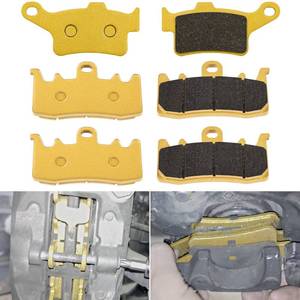 lot 6403 image: Front  Rear Brake Pads for Can Am Spyder RS GS SE5 SM5 RT RT-S LTD RS-S Roadster 2013-2026, Heavy Duty Ceramic Disc Metal Replacement Brake Pads Kit (3 Sets)
