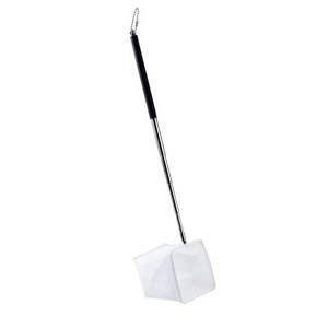 lot 6417 image: AQUANEAT Small Fish Tank Shrimp Net, Aquarium Debris Cleaning Tools, with Extendable Handle,3 Square