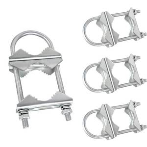 lot 7648 image: XRDS-RF Antenna Mast Clamp Bracket Kit 4-Set