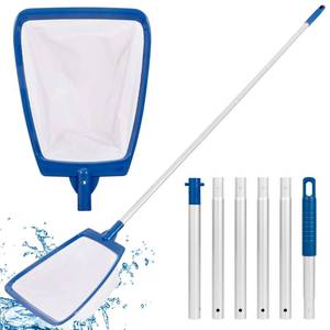 lot 8171 image: POOLAZA Pool Skimmer Net with 68 Aluminum Pole