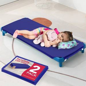 lot 8191 image: RowinsyDD Daycare Cot Sheets 23 x 51 (2-Pack)