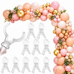 lot 8208 image: LemonRoad Balloon Arch Clips Spring Clamp 10-Pack