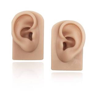 lot 8209 image: Hipifans Silicone Ear Model Left and Right Pair