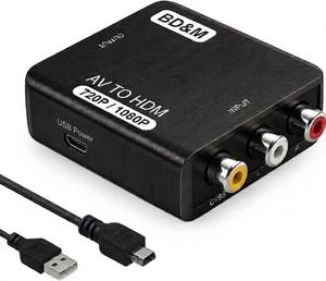 lot 8233 image: BD&M RCA to HDMI Converter, 1080P Output