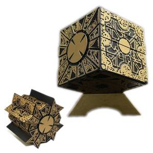 lot 8318 image: Detachable Hellraiser Puzzle Box, Cenobites Pinhead Halloween Cosplay Prop (Resin Model)