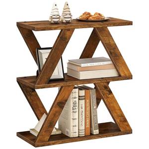 lot 13337 image: ZIIWIND 3-Tier Side Table with Guard Rails