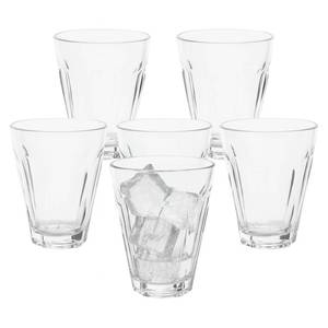 lot 13401 image: NuGlass 14 oz Unbreakable Tritan Drinking Glasses, Set of 6 �� Clear Shatter-Resistant Tumblers, BPA-Free Dishwasher-Safe Plastic Cups for Everyday Dining, Patio and Outdoor Use