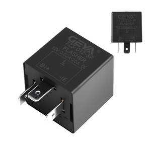 lot 14153 image: IGOYE 3 Pin Electronic Flasher Relay 12V 0.02A-20A