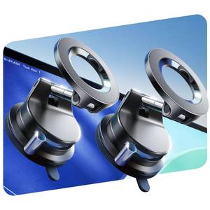 lot 14188 image: LISEN MagSafe Car Mount 2-Pack with Vacuum Suction