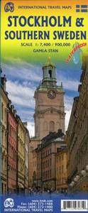 lot 14198 image: ITMB Stockholm & Southern Sweden Travel Map 17400900k