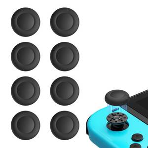lot 14219 image: NEWDERY Joystick Thumb Grip Caps 8-Pack for Nintendo Switch, OLED, Lite