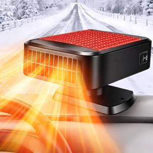 lot 14234 image: LILITUAN 2-in-1 Portable Car Heater and Defroster 12V 200W with Swivel Base
