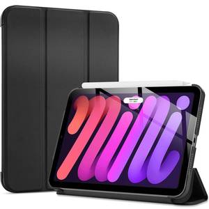 lot 14255 image: ProCase Smart Case for iPad mini 7 A17 Pro 2024Mini 6 2021 8.3 -Black