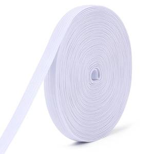 lot 14270 image: XKDOUS Elastic Band for Sewing, 12 Inch 11 Yards, White