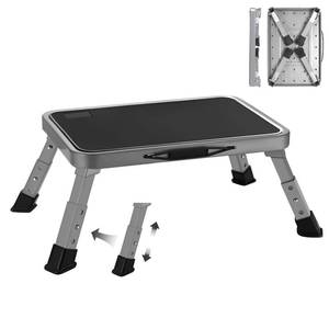lot 19536 image: Mifami Foldable RV Step Stool 500 lb Capacity