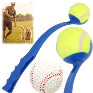 lot 20416 image: Dog Ball Launcher with 2 Tennis Balls