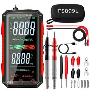 lot 20452 image: Digital Multimeter 6000 Counts True RMS FS899L