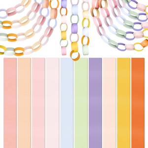 lot 20455 image: Paper Chains Strips 600Pcs Colorful