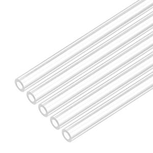 lot 20472 image: uxcell 5 Pc Clear Rigid Acrylic Pipe 10in Long 0.12in OD 0.04in ID
