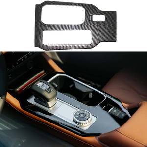 lot 20476 image: Kolya Carbon Fiber Style Center Console Gear Shift Panel Trim Cover