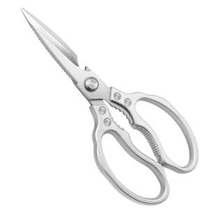 lot 20477 image: CGBE Stainless Steel Multi-Function Kitchen Shears with Serrated Blade