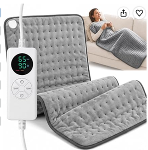 lot 1908 image: GELDOS Electric Heating Pad 24x48 - Stock image may not match actual product images