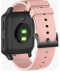 lot 20024 image: Smart Watch Model 2APD3-TG08 Pink Band with USB Charging Cable - Stock image may not match actual product images