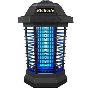 lot 11039 image: Klahaite Bug Zapper Outdoor, Electric Mosquito Zapper, Fly Zapper Indoor Fly Traps, Mosquito Repellent Outdoor Patio & Backyard Covers 12 Acre, 4200V 3 Prong Plug, ABS Fireproof Plastic Outer