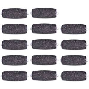 lot 12709 image: 14 Extra Coarse Replacement Roller Heads Compatible with Amope Pedi File