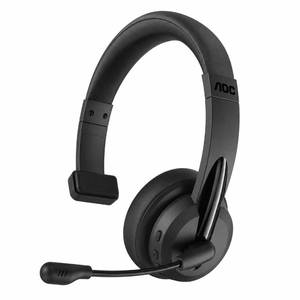 lot 12729 image: AOC Wireless Headset with Microphone for Work, Single-Ear Headphone for PC