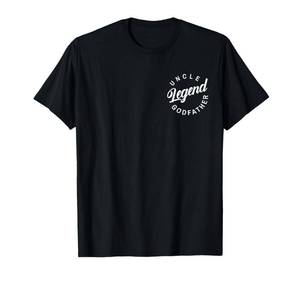 lot 12771 image: Official Member Cool Uncles Club  Uncle Legend Godfather T-Shirt L