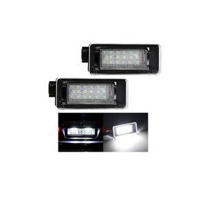 lot 12775 image: FALVFUN 1 Pair Car LED License Plate Light, High Bright Vehicle Rear Tag Lamp Assembly, Automotive License Plate Lighting Kit Replacement, Compatible with Serena Altima Sentra