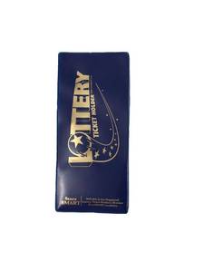 lot 12781 image: StoreSMART - Lotto Ticket Holders - Single Pack - 4x9 Plastic LT Navy