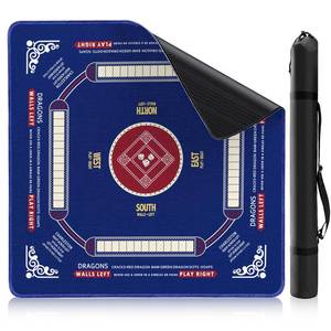 lot 1007 image: HoRiMe Mahjong Mat 33 x 33 Waterproof Non-Slip