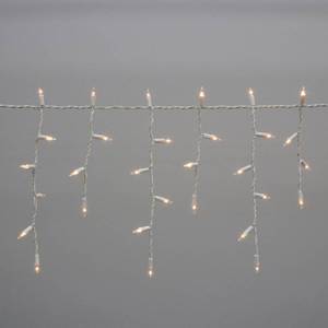 lot 1029 image: Philips 200ct Incandescent Twinkling Icicle Lights Clear White Wire