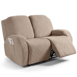 lot 1048 image: Ruaozz Loveseat Recliner Cover Khaki 48-66 Inches