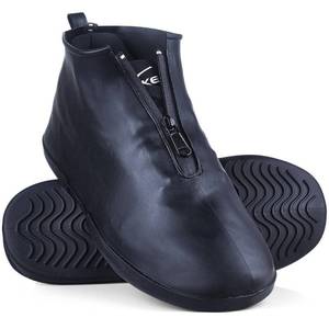 lot 1055 image: KUAIGUXI Waterproof Shoe Covers Slip-Resistant XL