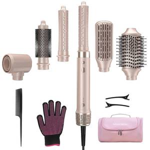 lot 1078 image: StyleVibe 6-in-1 Air Styler Hair Dryer with Auto-Wrap Curl LR Mythsight  Retail $143.75