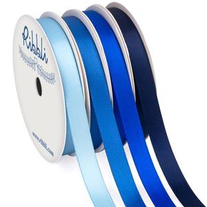 lot 2222 image: Ribbli Satin Ribbon 38 Inch 40 Yards 4-Pack