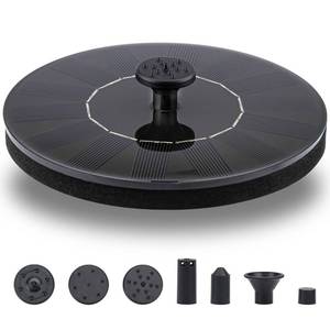 lot 2237 image: LAWOHO Solar Fountain Pump 1.5W Submersible Kit