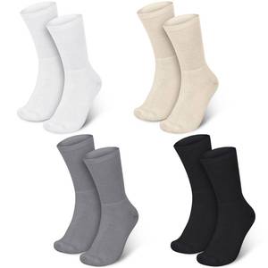 lot 2254 image: Silicherry Cotton Eczema Socks, 4 Pairs, Large