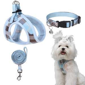 lot 2278 image: EXPAWLORER Classic Plaid Puppy Harness Small XS